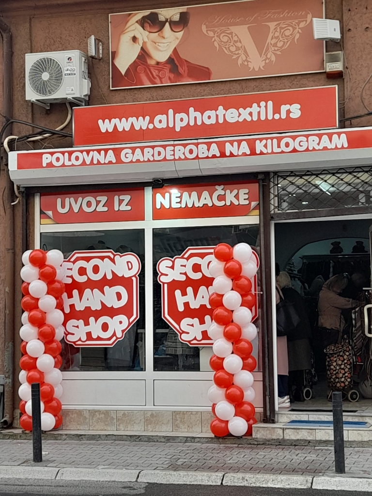 Alpha textil Second hand shop | Paraćin | Vojvode Mišića 6